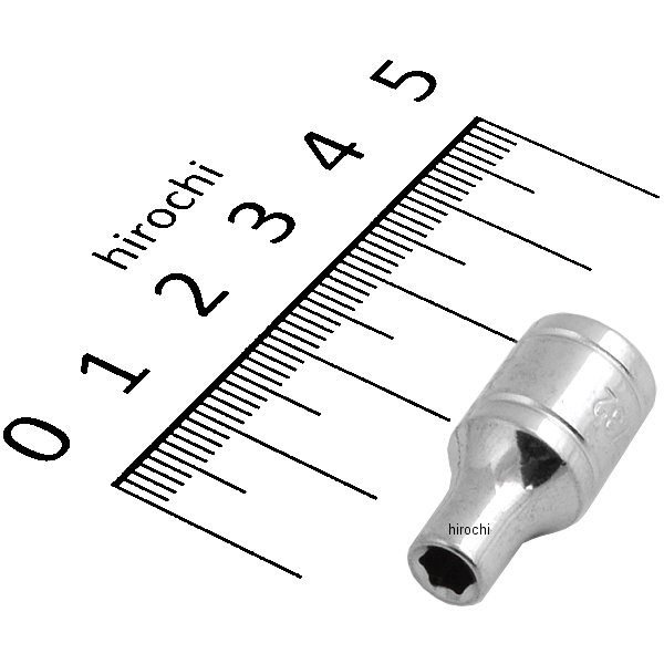 1/4DR 5/32インチ ソケット (6角)