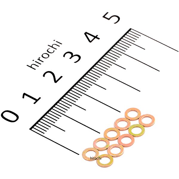 ワッシャー φ5 パイロットスクリュー用 10個入り 13291-29900、92022-1003