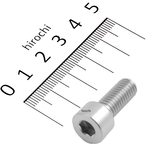 チタンキャップボルト 汎用 ストレート M8 P1.25 20mm 1本入り