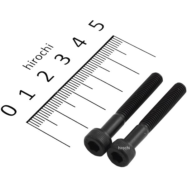 ステンレスブラックキャップボルト M5X35 黒 2個入り