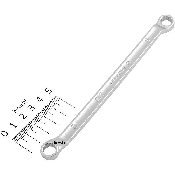 45°×6°ロングめがねレンチ (8mm / 9mm)
