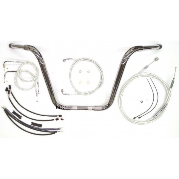 1.25インチ ハンドルセット Ape 14インチ 11年-14年 ソフテイル(ABS無し) クローム