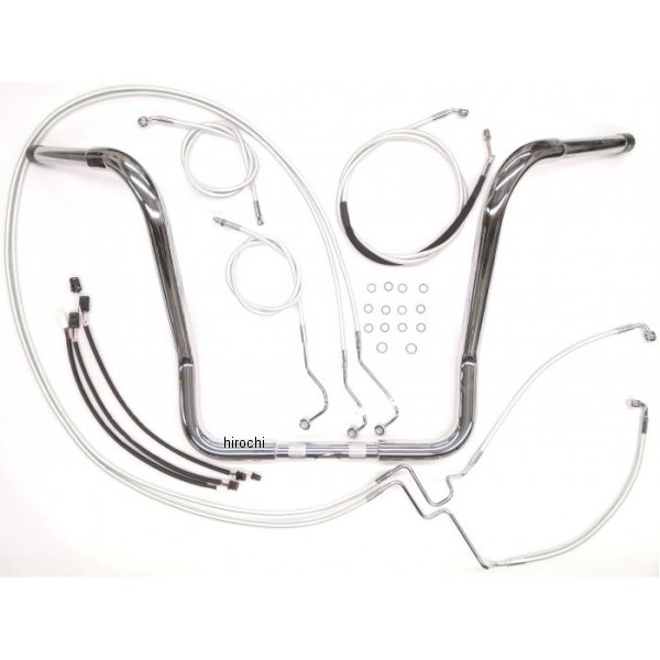 1.25インチ ハンドルセット Bagger 14インチ 17年以降 FLHX(ABS有り) クローム