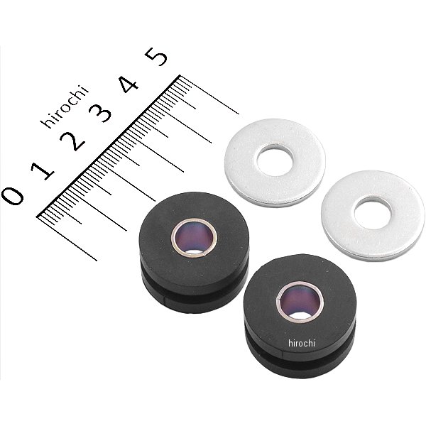 H型ラバー M8ボルト用 2個入り