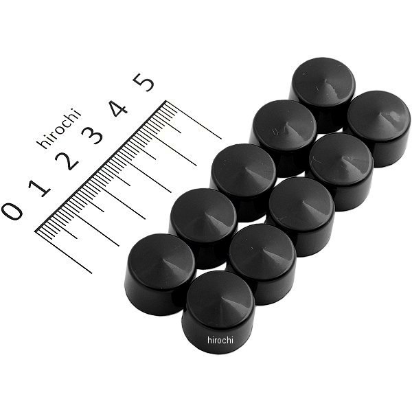 クールキャップ アレン6角ボルト 5/16インチ用 黒 (10個セット)