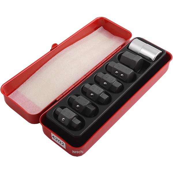 1/2インチsq ドレンプラグキーセット 7ヶ組