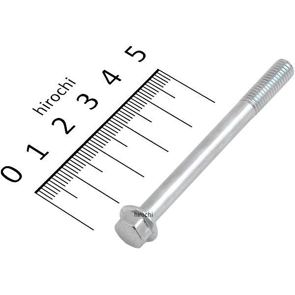 ホンダ純正タイプ フランジ六角ボルト ユニクロ M6x65 P1.0 1本入り