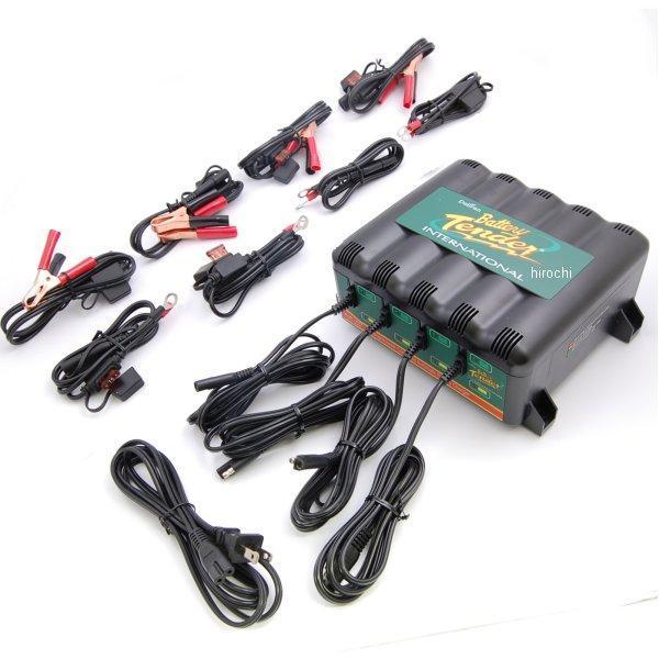 4 Bank 12V 1.25AMP バッテリー充電器 
