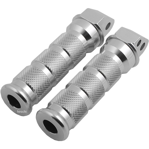 フットペグ パッセンジャー 88年-05年 ハヤブサ GSX1300R、TL1000R シルバー