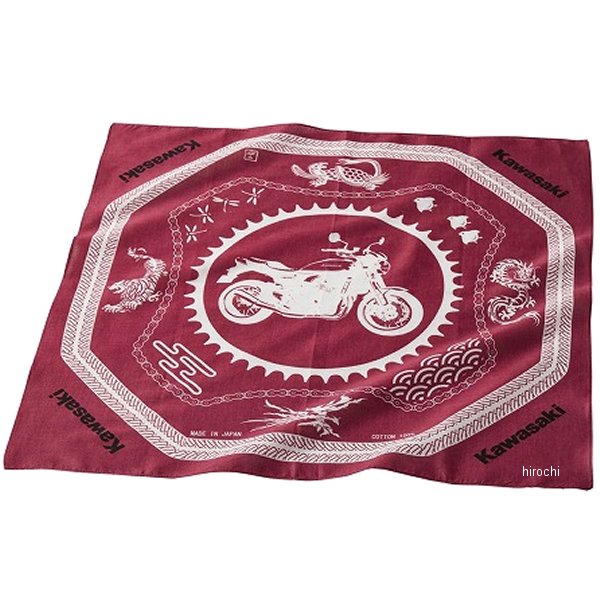 秋冬モデル バンダナ Z900RS バーガンディ