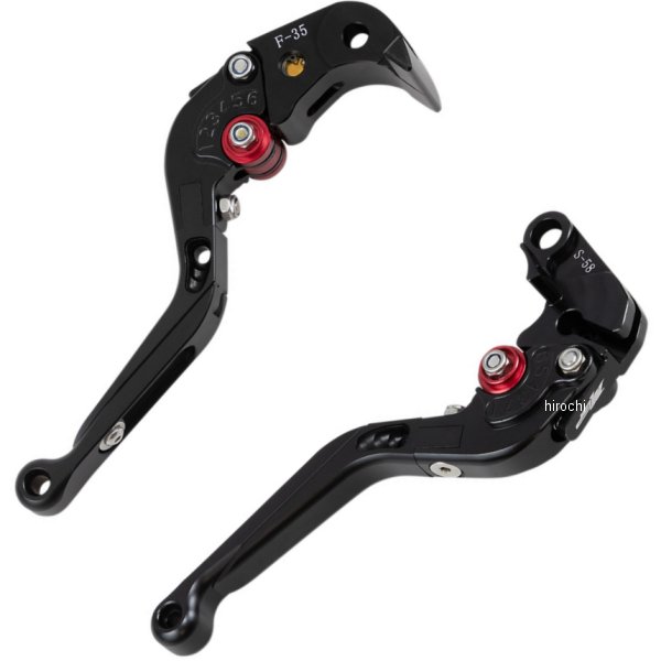 レバーセット MGP 09年-16年 GSX-R1000 黒