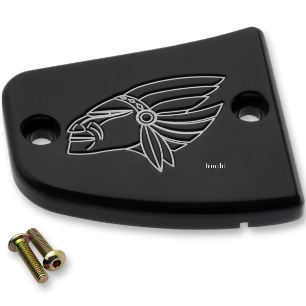 フロントマスターシリンダーカバー 02年-16年 インディアン ウオーリア 黒