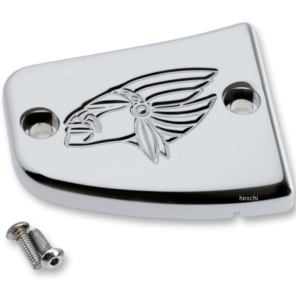 フロントマスターシリンダーカバー 02年-16年 インディアン ウオーリア クローム