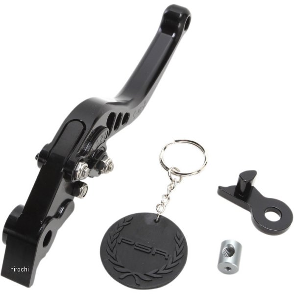 クラッチレバー Click 'N Roll ショート 99年-17年 カワサキ、ドゥカティ 黒