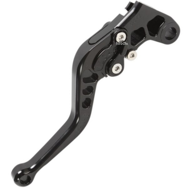クラッチレバー Click 'N Roll ショート 05年-10年 GSX-R750、GSX-R600 黒