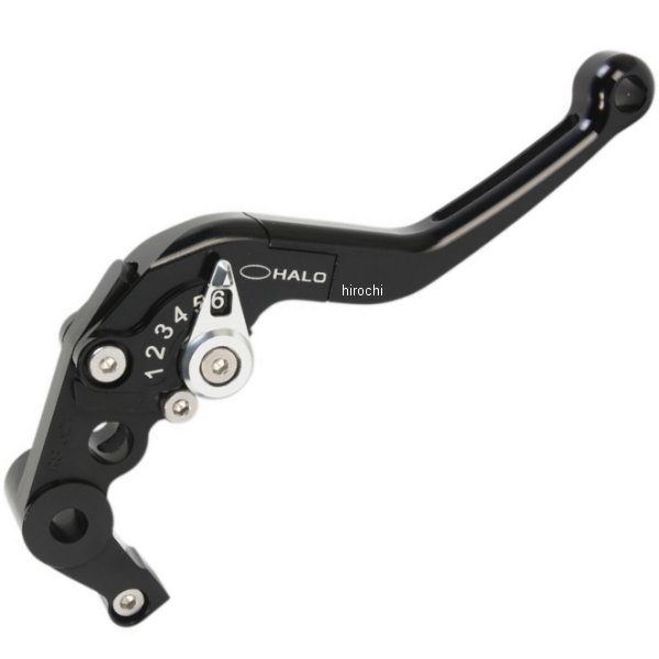 ブレーキレバー HALO 07年-15年 CBR1000RR、CBR600RR 黒