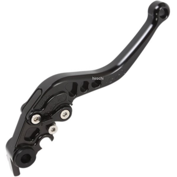 ブレーキレバー Click 'N Roll ショート 99年-17年 ドゥカティ、トライアンフ 黒