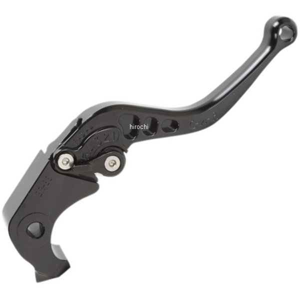 ブレーキレバー Click 'N Roll ショート 06年-17年 カワサキ 黒