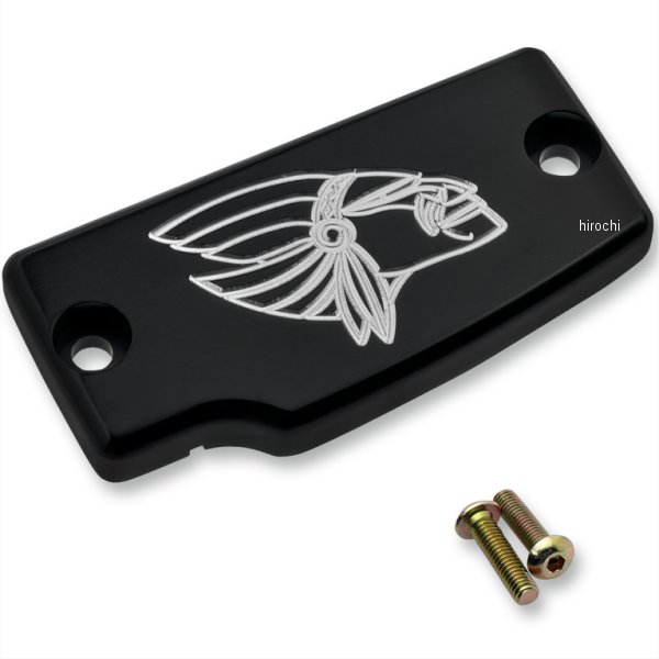 リアマスターシリンダーカバー 02年-16年 インディアン ウオーリア 黒