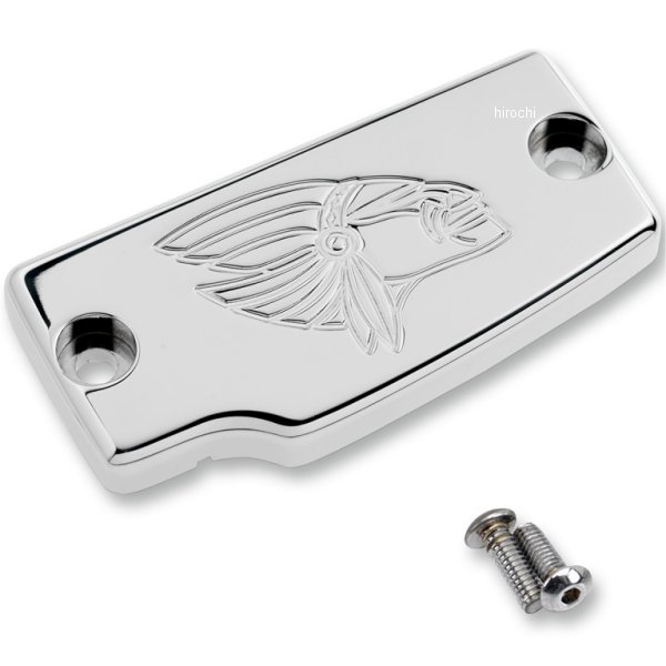 リアマスターシリンダーカバー 02年-16年 インディアン ウオーリア クローム