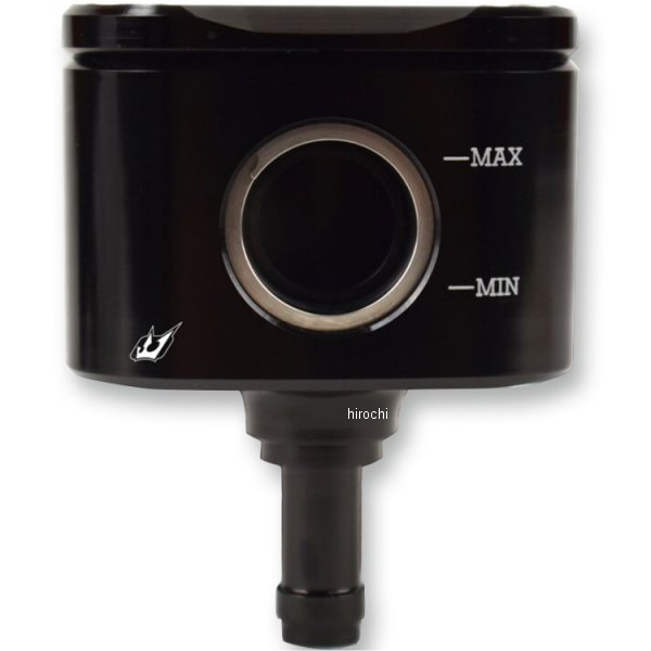 【セール特価】 リアブレーキフルードリザーバ 8mm 下接続 黒