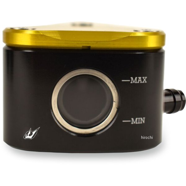 リアブレーキフルードリザーバ 8mm 右接続 ゴールド