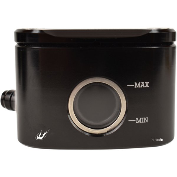 フロントブレーキフルードリザーバ 8mm 左接続 黒