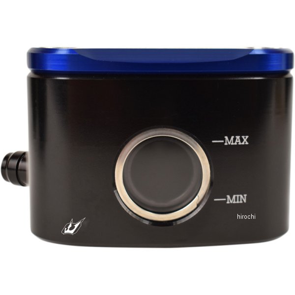 【セール特価】 フロントブレーキフルードリザーバ 8mm 左接続 青