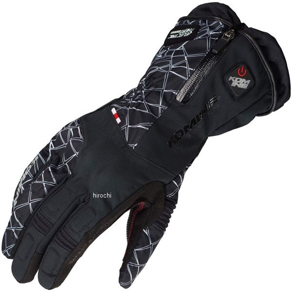 秋冬モデル アドバンスド プロテクトエレクトリックグローブ クラッシュブラック XLサイズ