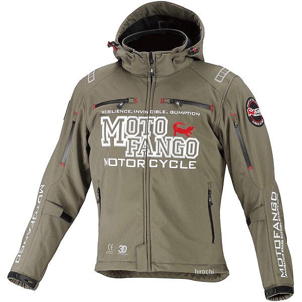 秋冬モデル ソフトシェルウインターパーカ ディープオリーブ Mサイズ