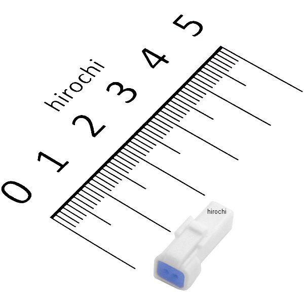 JST ミニ 防水コネクター 2ピン オス