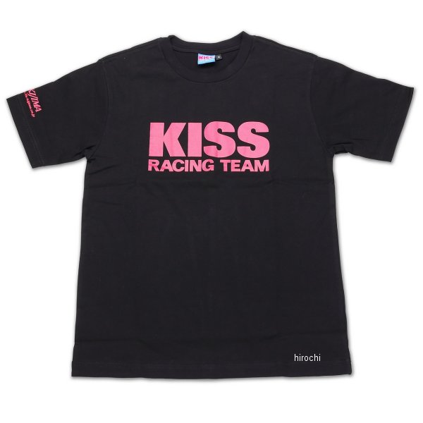 KISS Racing Team Tシャツ 黒 レディースSサイズ