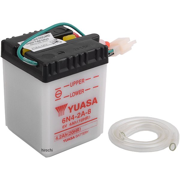 ユアサ YUASA バッテリー 開放型 6N4-2A-8