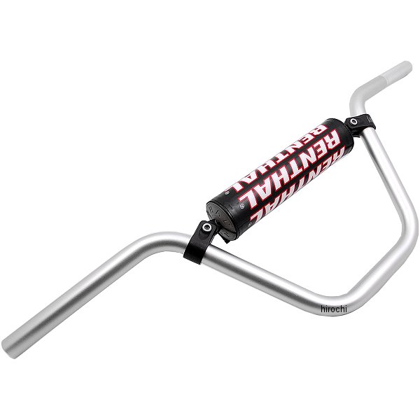 ハンドルバー 7/8インチ(22mm) 50ｃｃプレイバイク シルバー