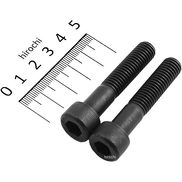 ステンレスブラックキャップボルト M10X50 P1.5 黒 2個入り
