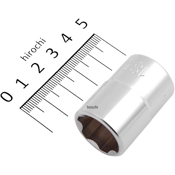 1/2インチsq サーフェイスソケット 18mm