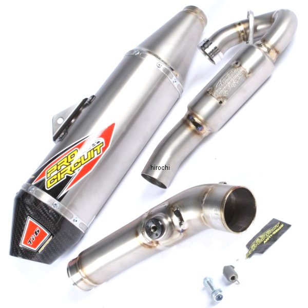 【セール特価】 フルエキゾースト Ti-6 16年以降 KX450F チタン
