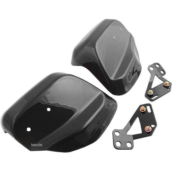 汎用 ナックルガード スモーク 左右セット