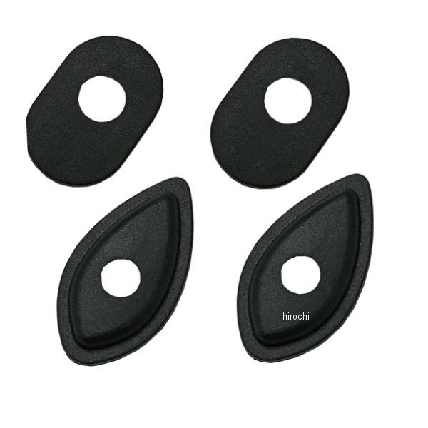 ウィンカーマウントベース 汎用 ホンダ系 黒