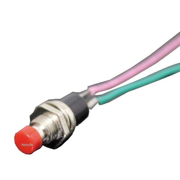 押しボタンスイッチ ON/OFFスイッチ 6mm 赤