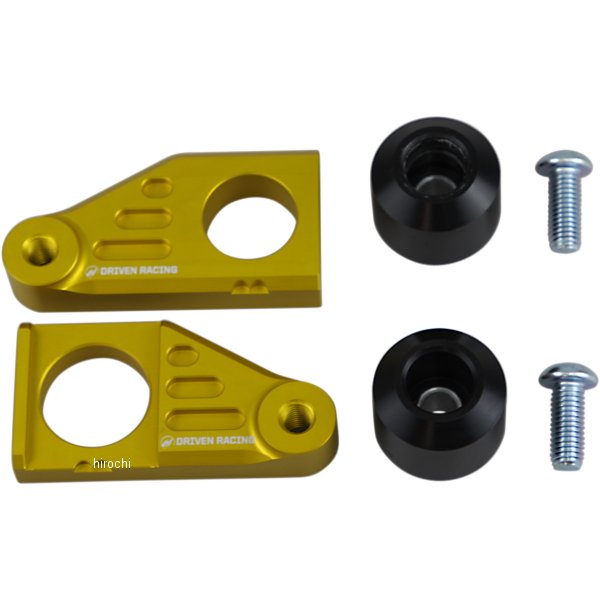 【セール特価】 アクスルブロック スライダー 17年 CBR1000R ゴールド