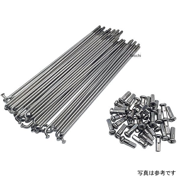 スポーク&ニップルセット SF 00年-13年 グラストラッカー TU250G ステンレス