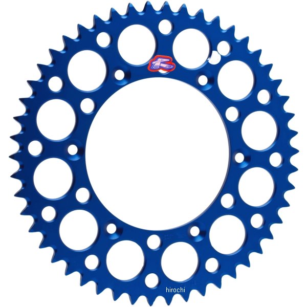 リアスプロケット 520/48T 99年-15年 YZF、WRF 青