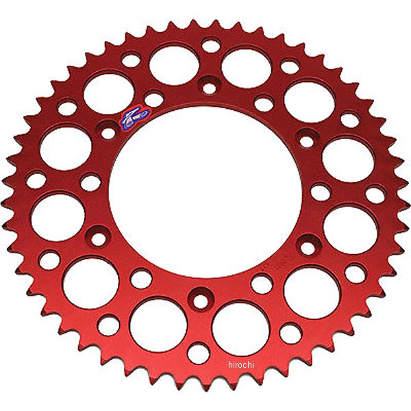 リアスプロケット 520/51T 87年-15年 CRF、CR、XR 赤