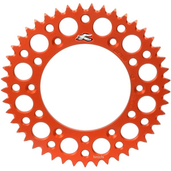 リアスプロケット 420-48T 01年-14年 KTM 65SX オレンジ