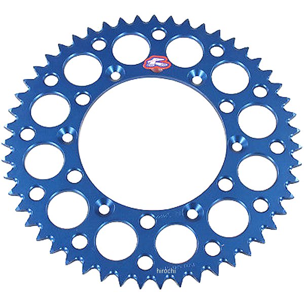 リアスプロケット 520/50T 99年-15年 YZF、WRF 青