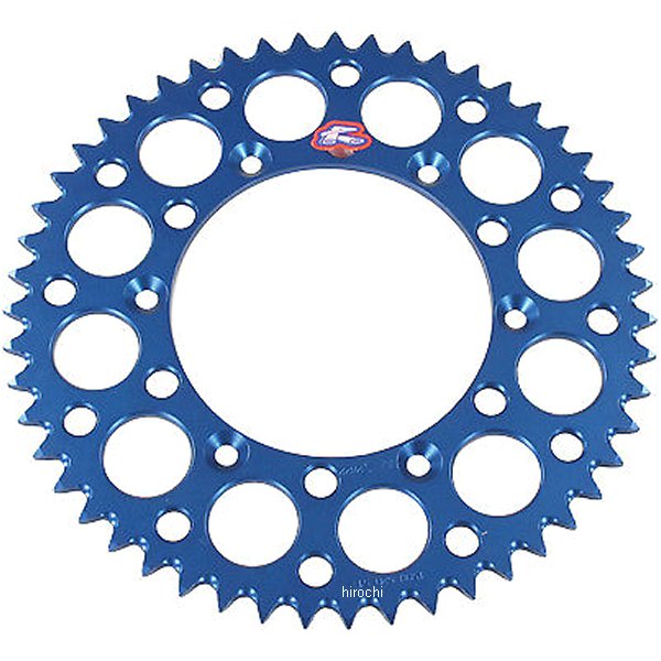 リアスプロケット 520/52T 99年-15年 YZF、WRF 青