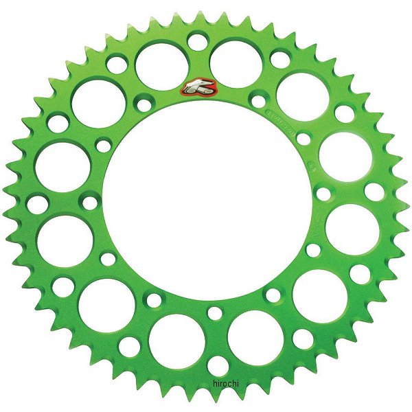 リアスプロケット 420-52T 88年-16年 KX85、KX80 緑