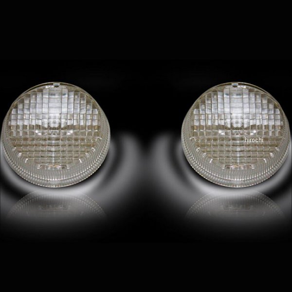 ウインカーレンズ ホンダ、カワサキ クリア 左右ペア