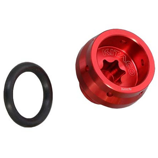 オイルフィラーキャップ モンキー125、グロム 赤